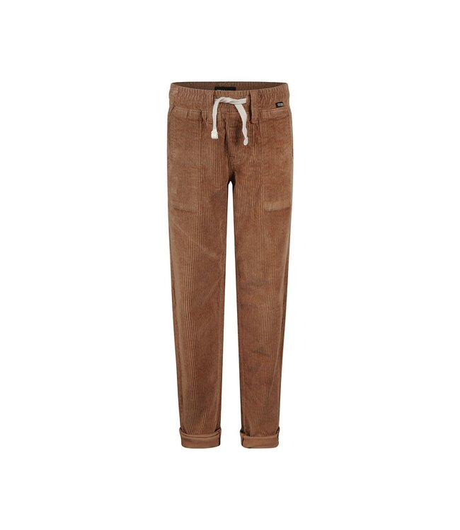 No Way Monday Velours trouser broek bruin