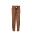 No Way Monday Velours trouser broek bruin