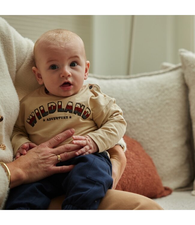 Dirkje Longsleeve ecru wilderland