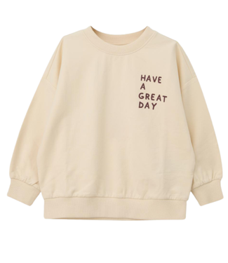 s.Oliver Ecru sweater have a great day