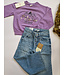 s.Oliver Lila sweater Friendschip Girls