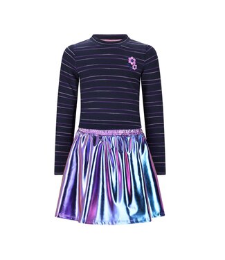B-Nosy Jurk Donia metallic rok