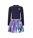 B-Nosy Jurk Donia metallic rok