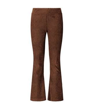 B-Nosy Velours broek donkerbruin Puck