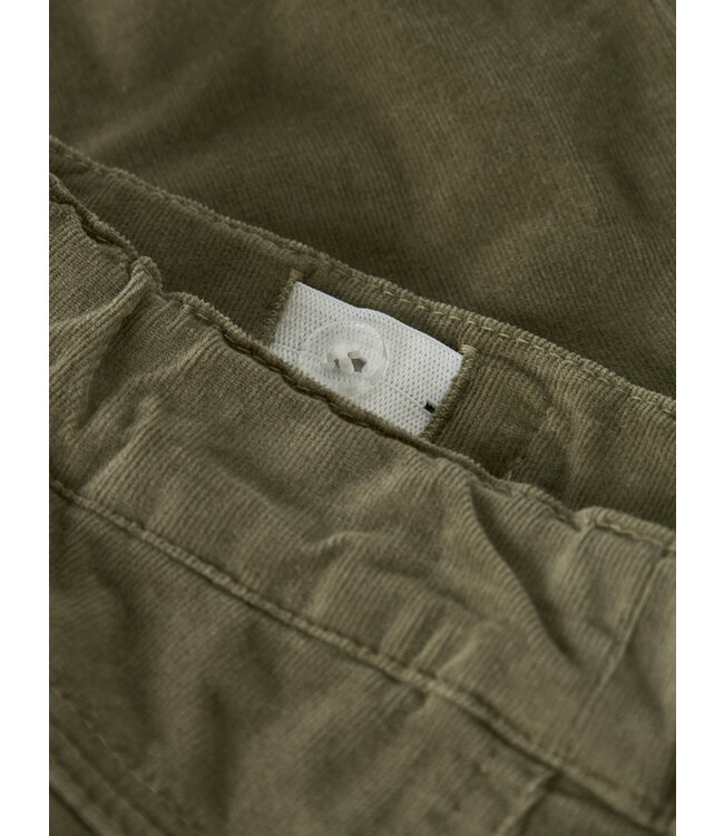 name it Zachte velours broek Ben Khaki