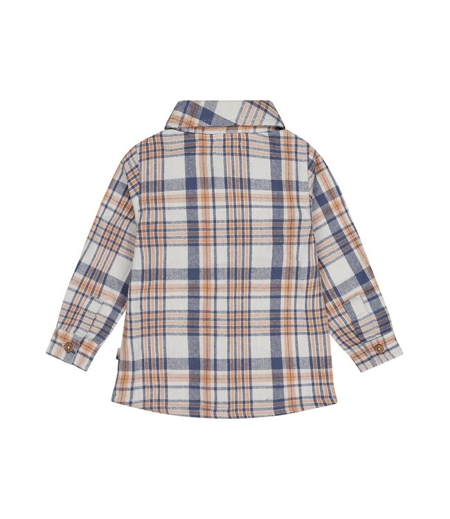 Dirkje Hemd karro blauw mini