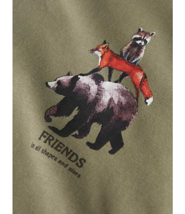 name it Trui khaki Molin animal friends