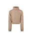 No Way Monday Knit gevlochten taupe girls