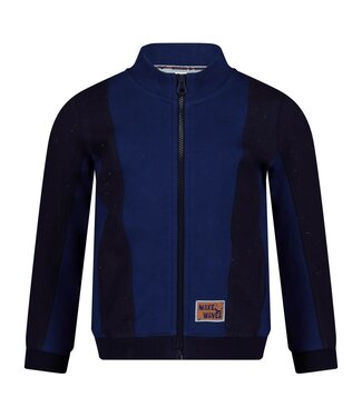 Sturdy Vest met rits Waves and whales