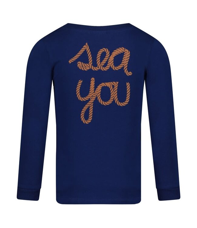 Sturdy Longsleeve kobalt Sea you