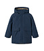 name it Donkerblauwe parka winterjas