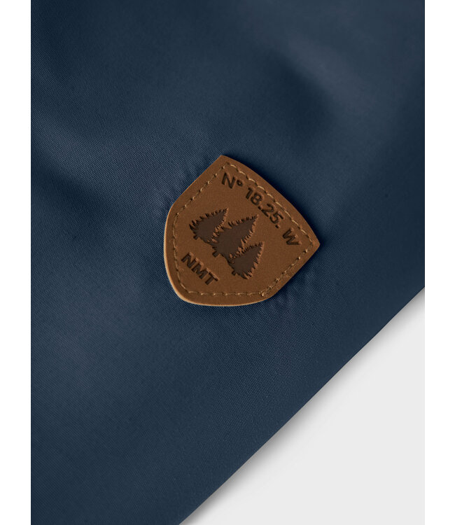 name it Donkerblauwe parka winterjas