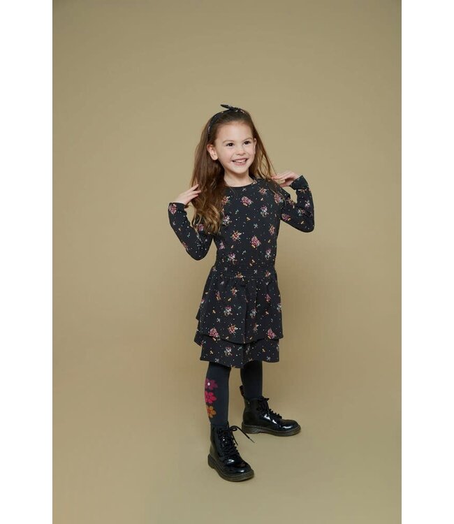 Jubel Jurk antraciet shine bright