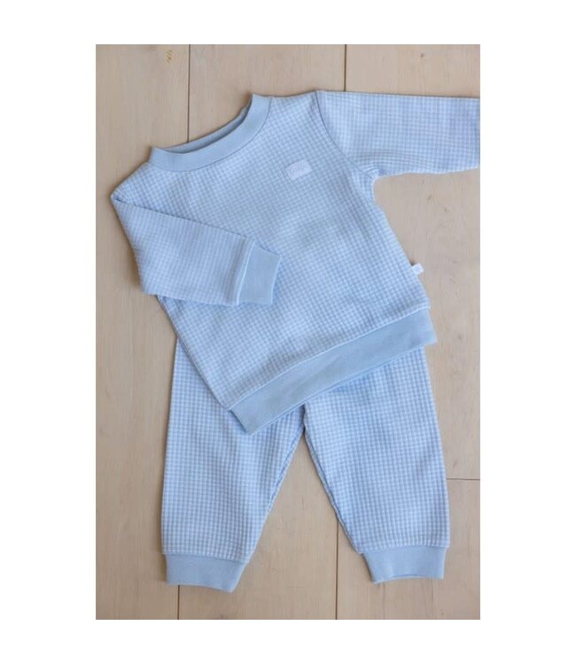 Feetje Wafelpyjama Lichtblauw