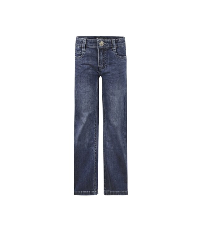No Way Monday Wide leg jeans donkerblauw