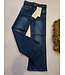 No Way Monday Wide leg jeans donkerblauw
