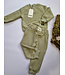 Dirkje Set jog suit mint groen ribbles