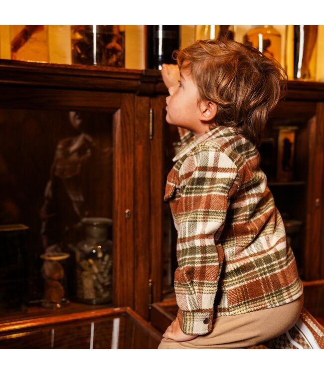 Koko Noko Jacket karro groen bruin