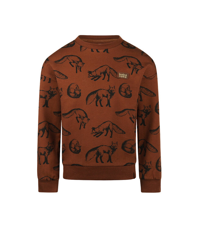 Koko Noko Trui bruin fox