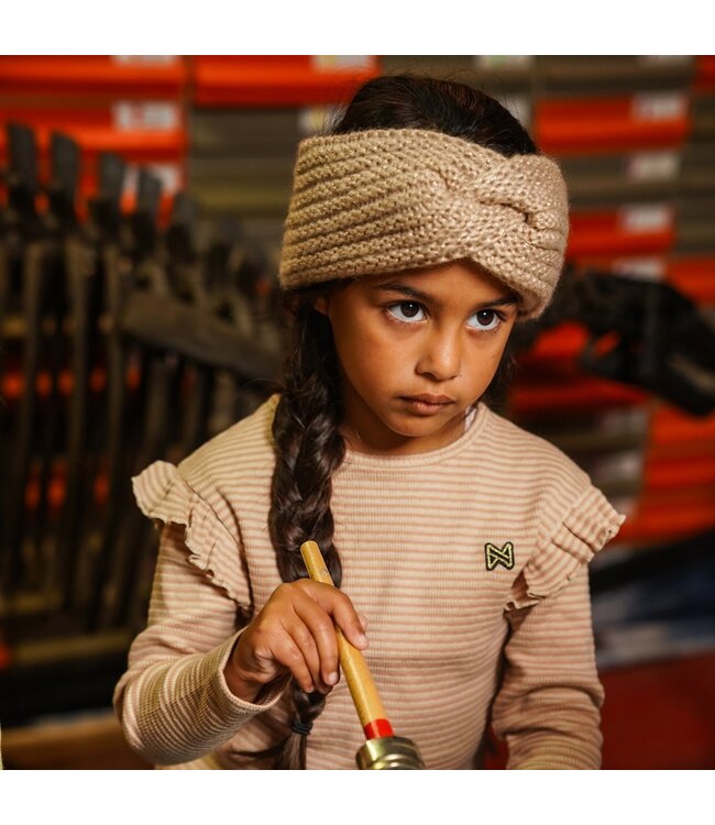 Koko Noko Longsleeve caramel gestreept Heleen