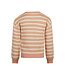 Koko Noko Sweater roze beige gestreept Fiona