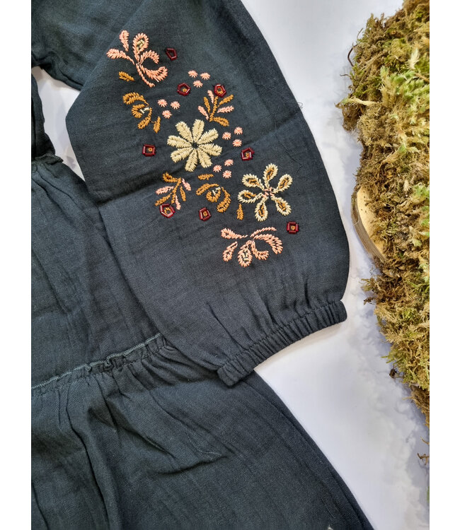 Koko Noko Jurk tetra zwart Esmee