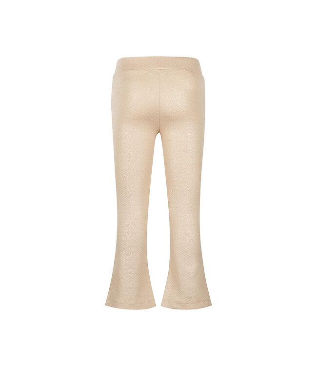 Koko Noko Flaired broek beige shiny