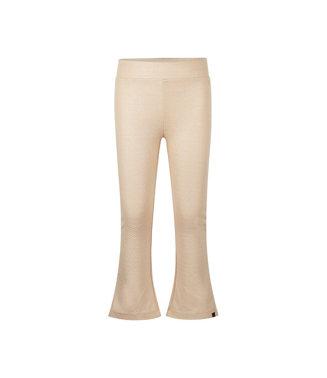 Koko Noko Flaired broek beige shiny
