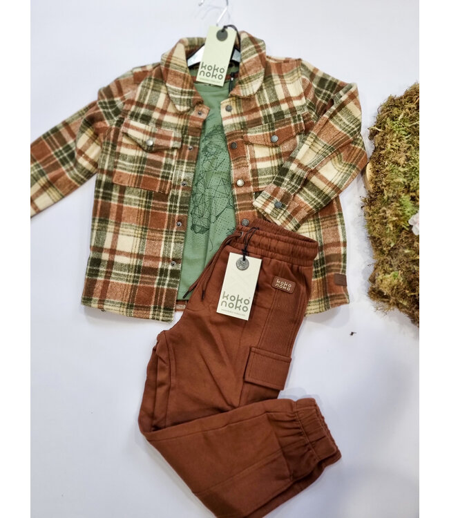 Koko Noko Jog trouser donkerbruin