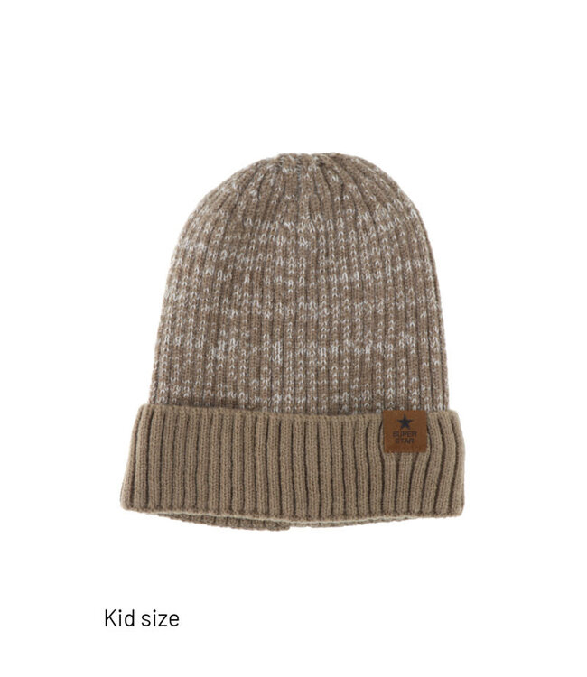 Access accessoires Muts donkerbruin melange super star