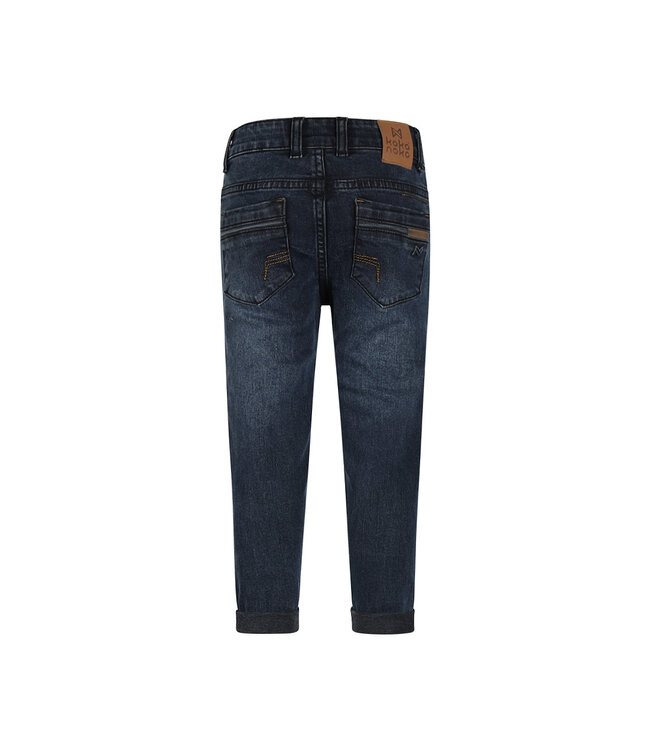 Koko Noko Jeans blauw loose fit