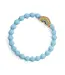 By Eloise Haar armband lichtblauw regenboog
