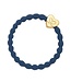 By Eloise Haar armband goud hart dove blue
