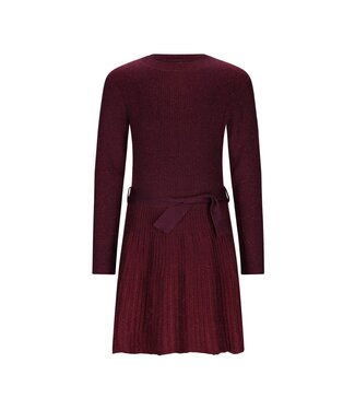 B-Nosy Kleedje bordeaux glitter Dorotha