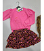 B-Nosy Sweater fluo pink ster Sophie