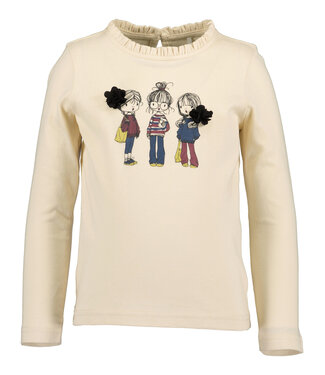 Blue Seven Longsleeve ecru schoolgirls