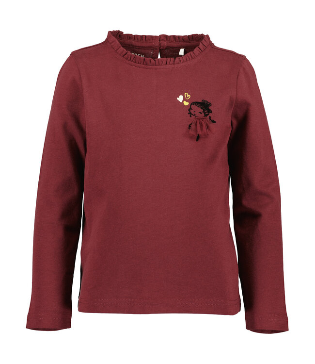 Blue Seven Longsleeve burgundy tutu