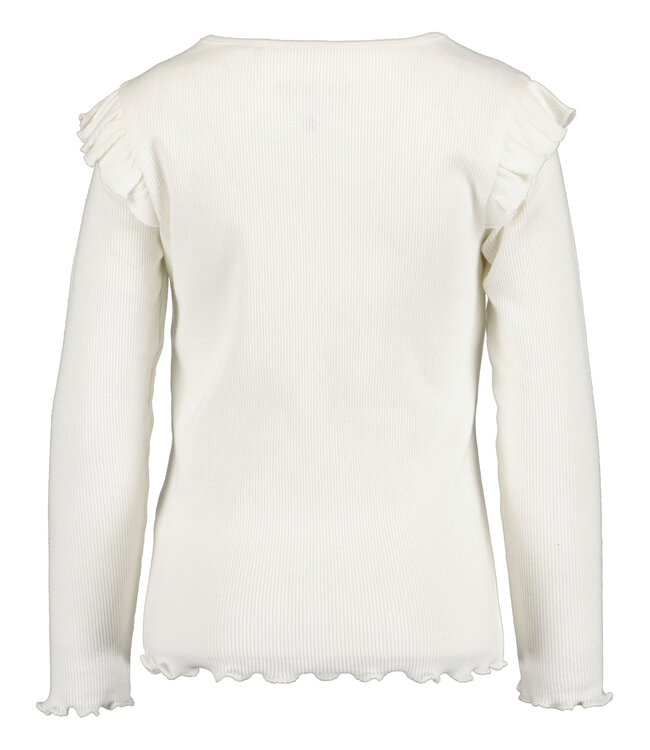 Blue Seven Longsleeve rib hart ecru