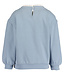 Blue Seven Sweater lichtblauw met wit kraagje