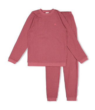 Feetje Wafelpyjama adult Berry