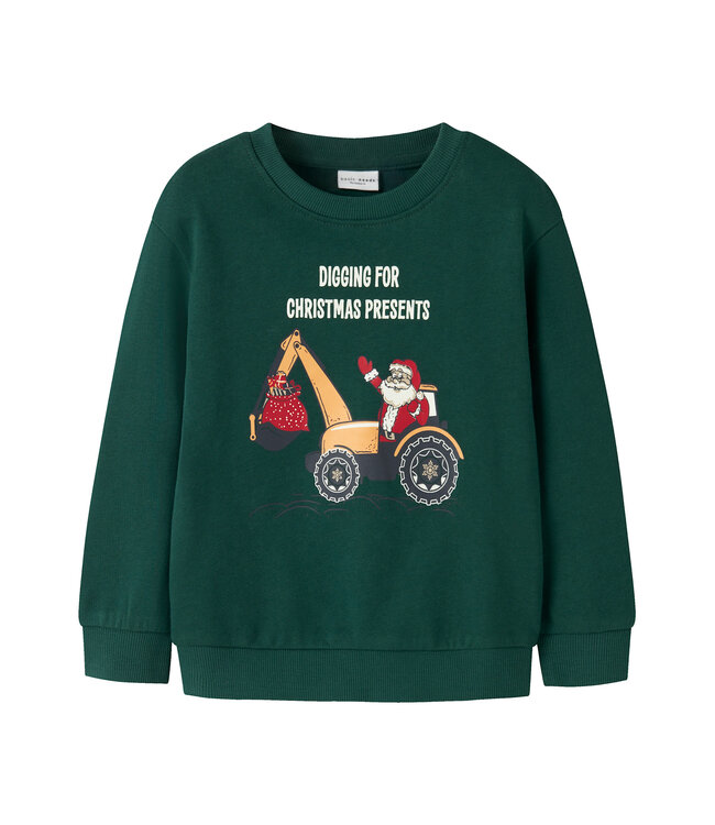 name it Kerst sweater groen digging for christmas