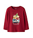 name it Longsleeve rood christmas time