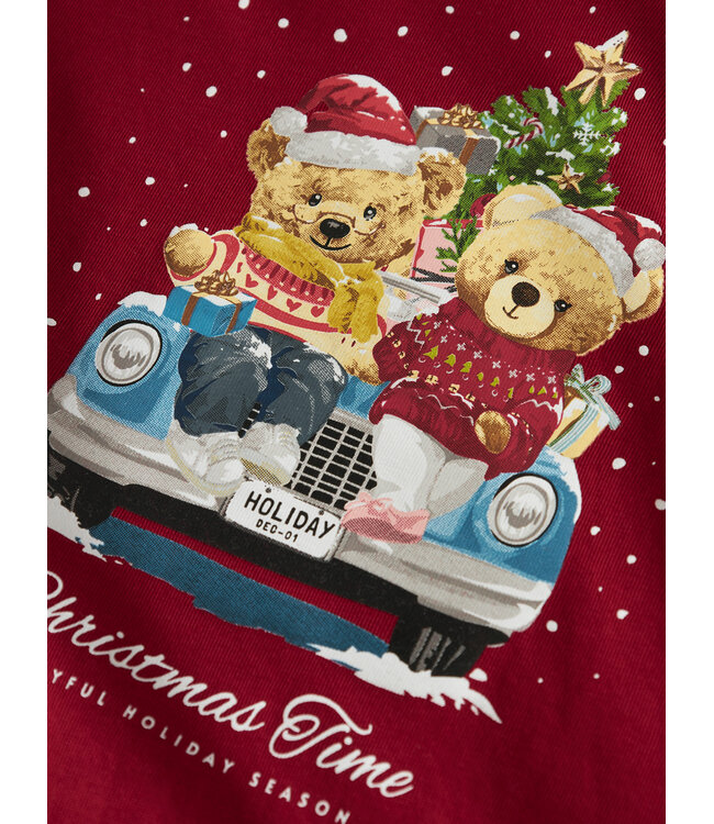 name it Longsleeve rood christmas time