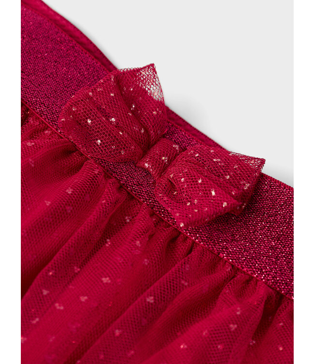 name it Feestelijke rok rood met strik