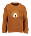 Blue Seven Trui bruin bear flapped
