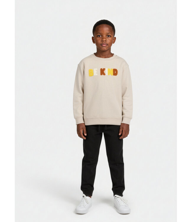 Blue Seven Trui Be Kind beige