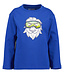 Blue Seven Longsleeve kobalt blauw monster bril