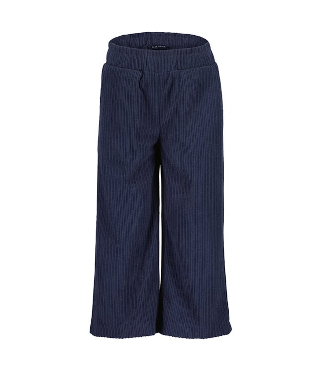 Blue Seven Soepele wide leg donkerblauw