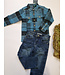 Blue Seven Hemd karro donkerblauw -lichtblauw