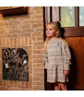 Koko Noko Jurk zwart wit Indi